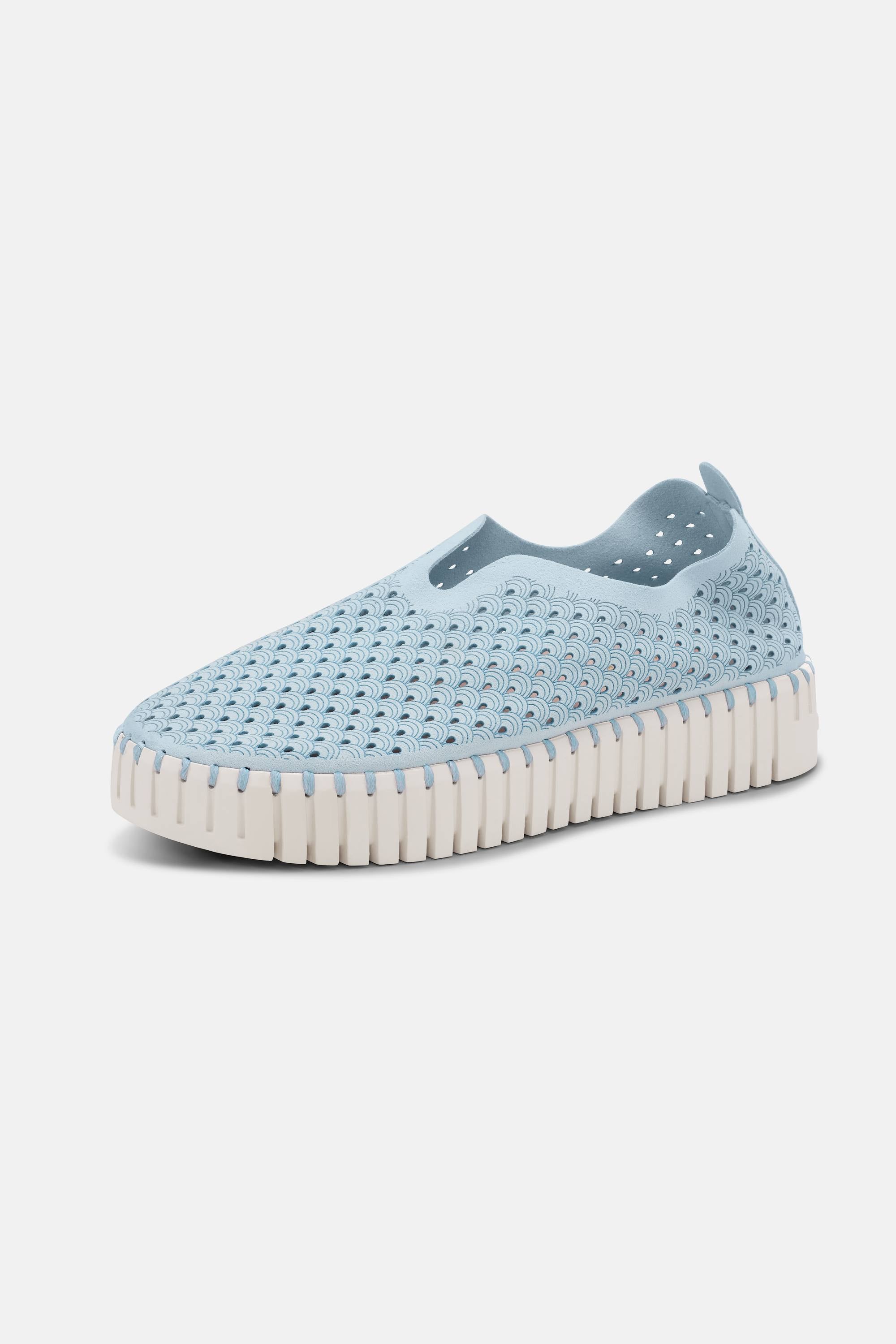Platform Tulip Flats - Ash Blue